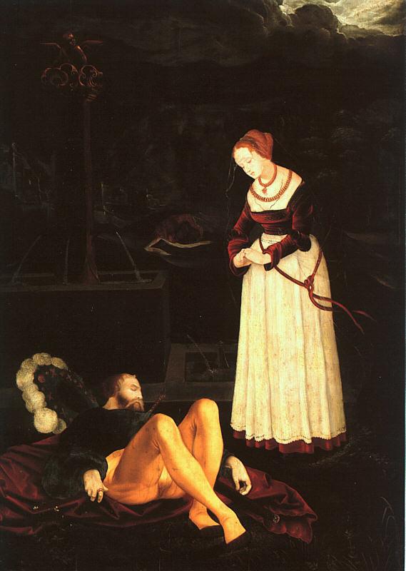 Hans Baldung Grien Pyramus and Thisbe France oil painting art